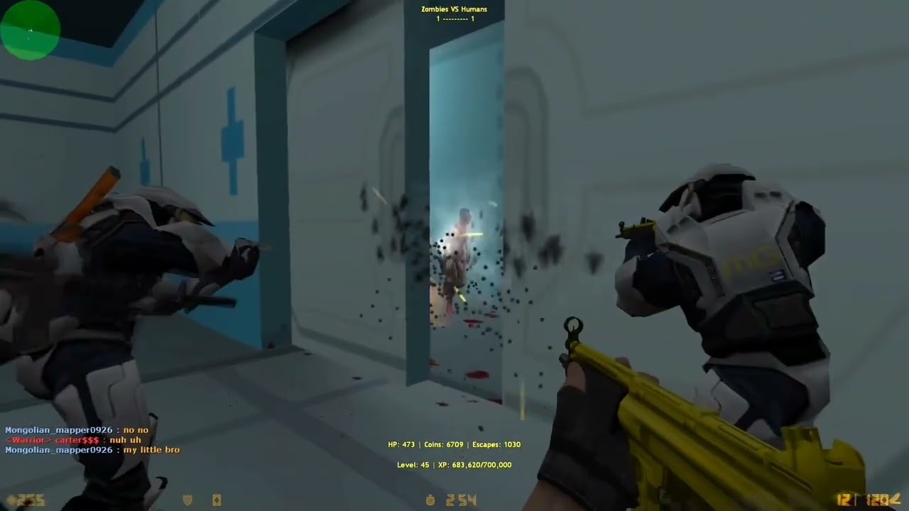 Counter-Strike 1.6 - Zombie Escape - ze_amus_b5 - MgharbaGaming