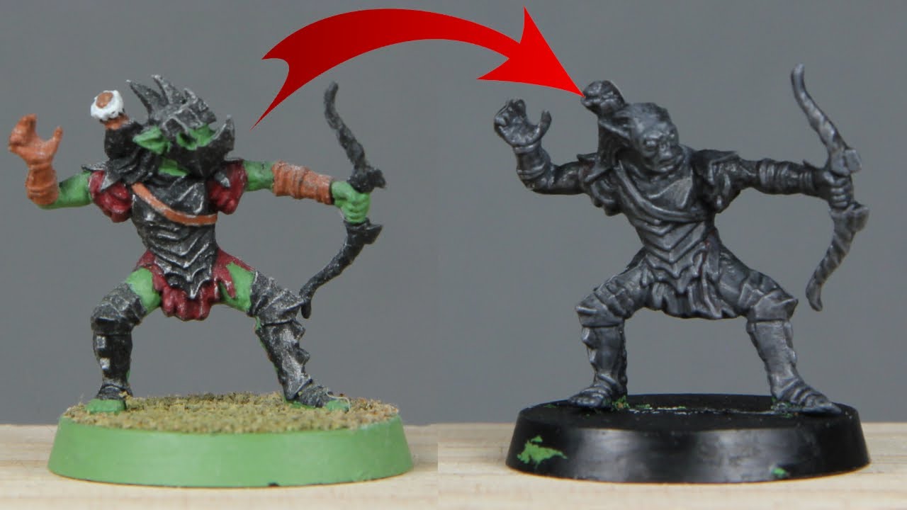 COMMENT DÉCAPER VOS FIGURINES ?