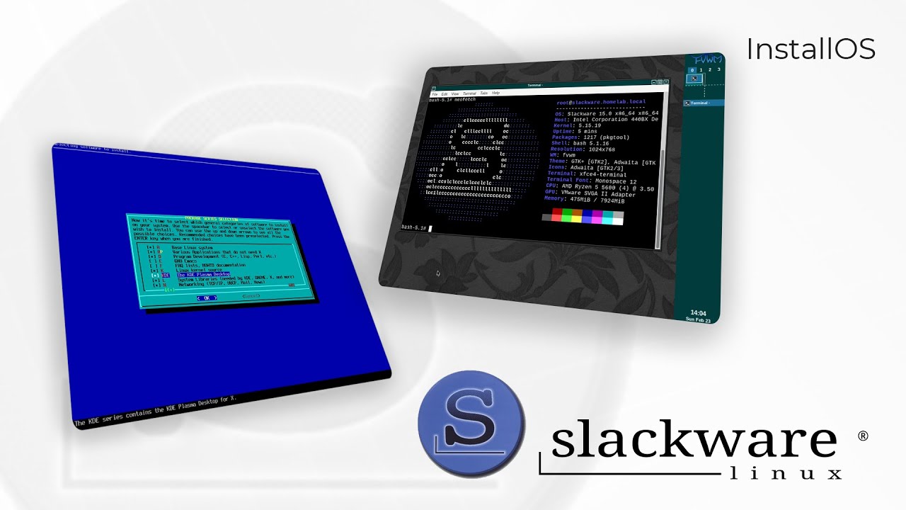 Installing Slackware FVWM | InstallOS