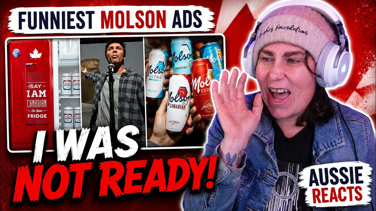 Funniest Molson Beer Commericals - Part 2 | Australian Reacts | AussieTash