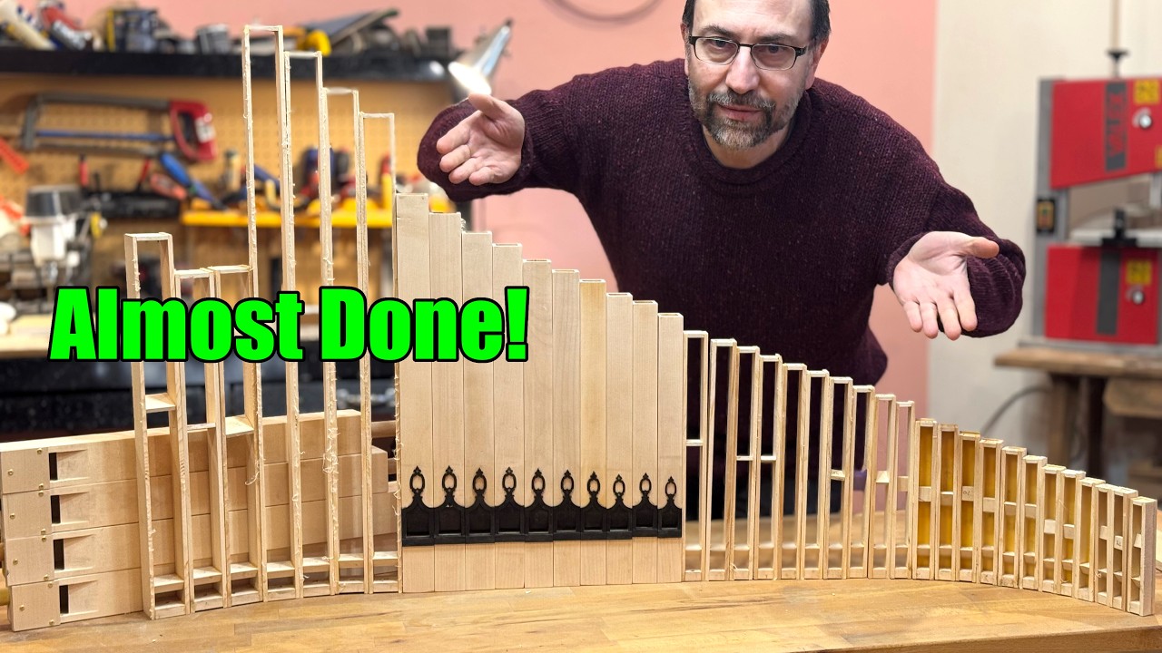 Building the Last Pipes! - Renaissance Positive Pipe Organ Building