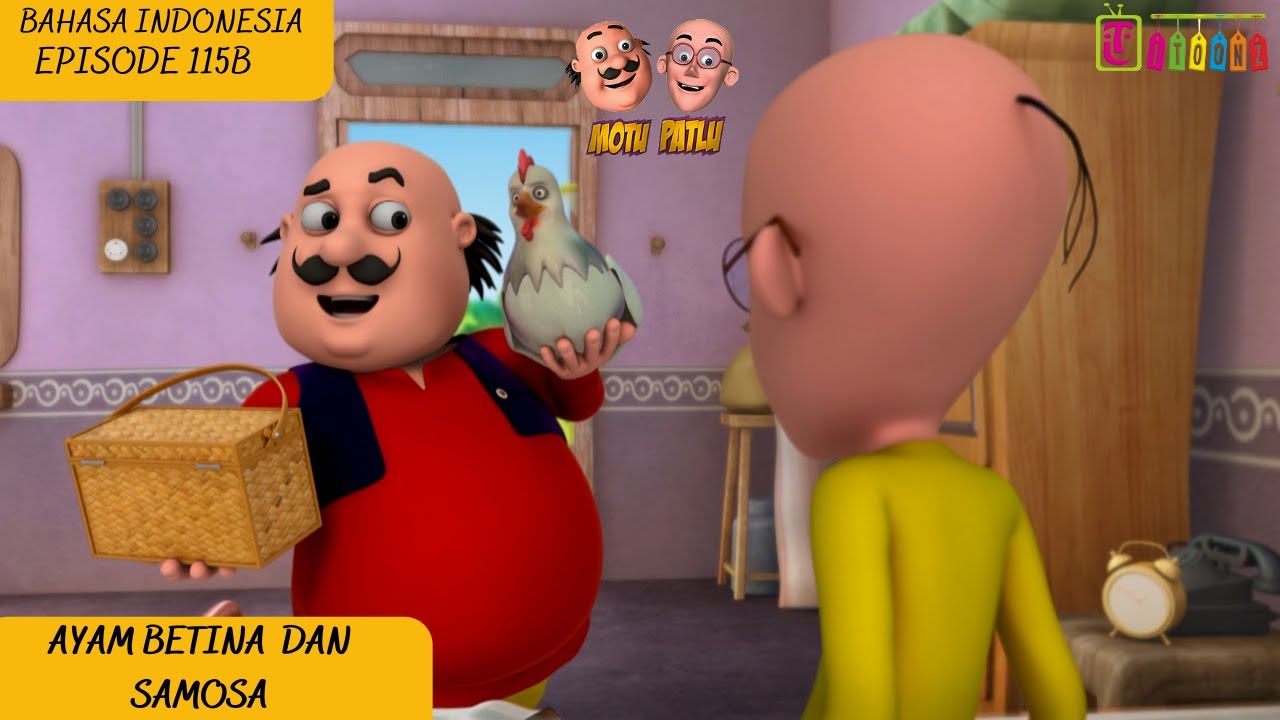 Motu Patlu Series Eps 115B Full Versi - Ayam Betina dan Samosa | Animasi Anak | Itoonz