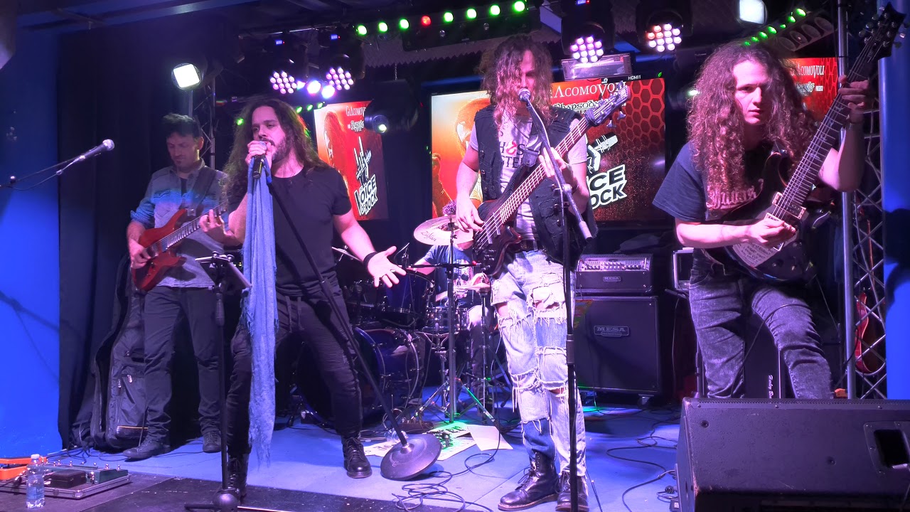 Giacomo Voli The Voice of Rock - mash up Elisa Metal - live Bellot's Pub(CR)18/01/20