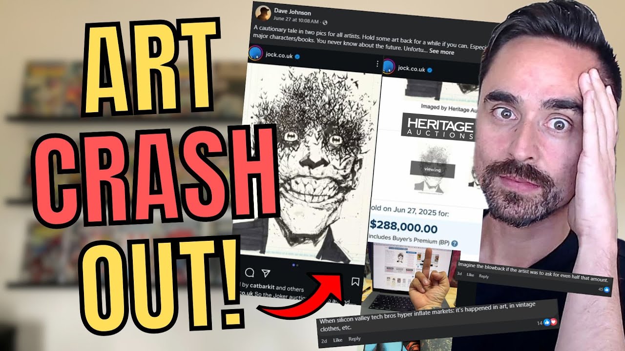 Original Comic Art Sale Causes Collectors To CRASH OUT! Heritage Art Auction Recap!