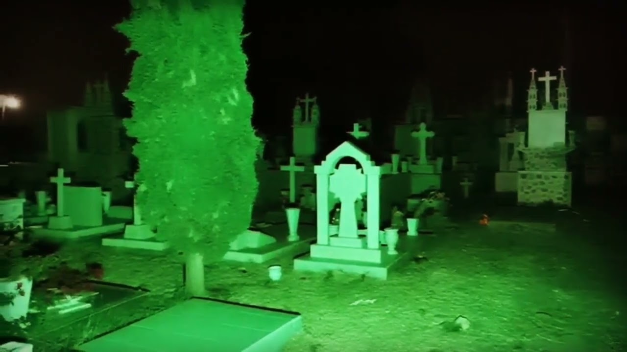 Impresionantes manifestaciones al dejar la cámara sola en cementerio (LO QUE NO SE VIO EN LIVE)