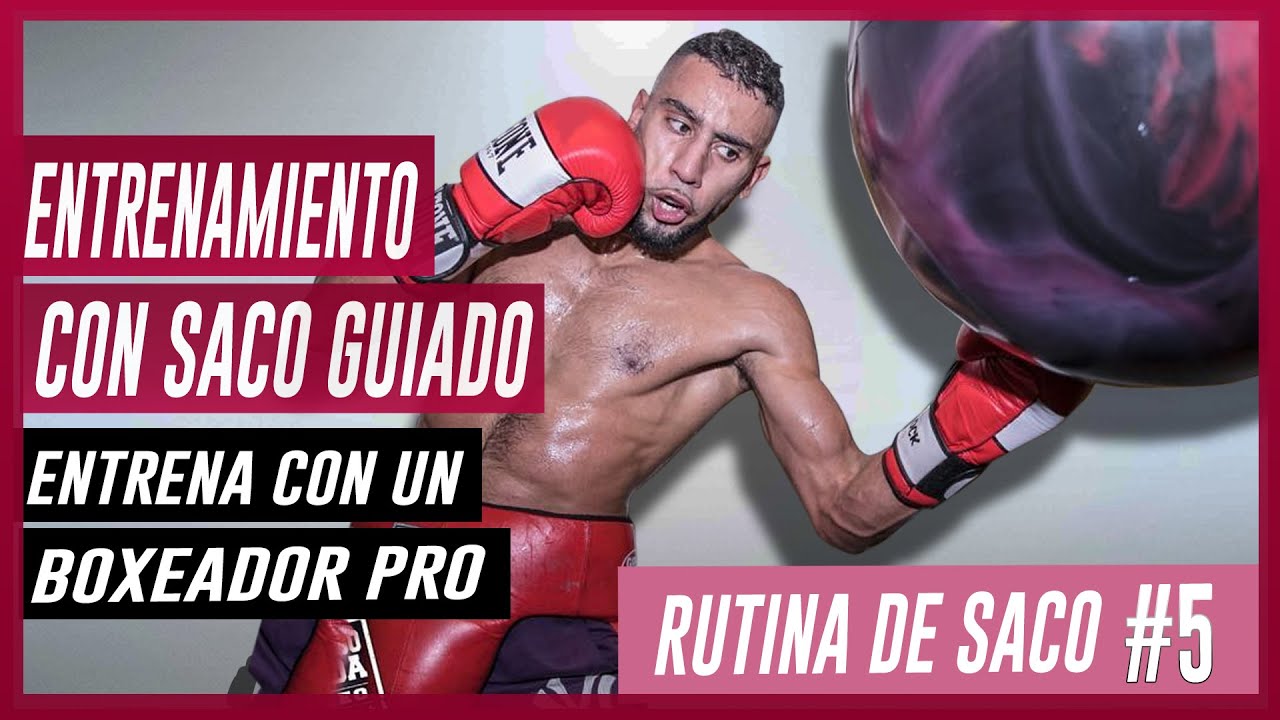 🎯 ENTRENAMIENTO BOXEO con SACO nº5 ▶︎ Entrena con MOUSSA GHOLAM, boxeador PROFESIONAL