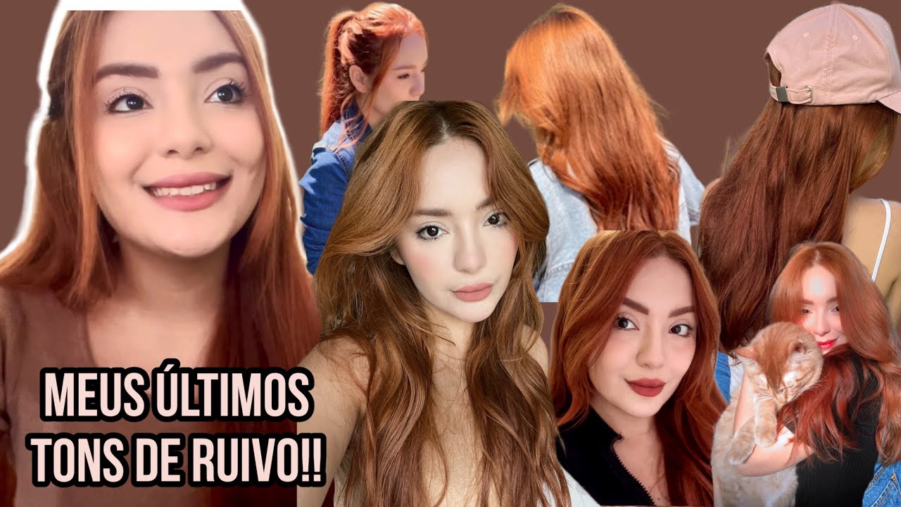 TODAS AS COLORAÇÕES QUE USEI DESDE O ANO PASSADO (2022-2023) 🧡