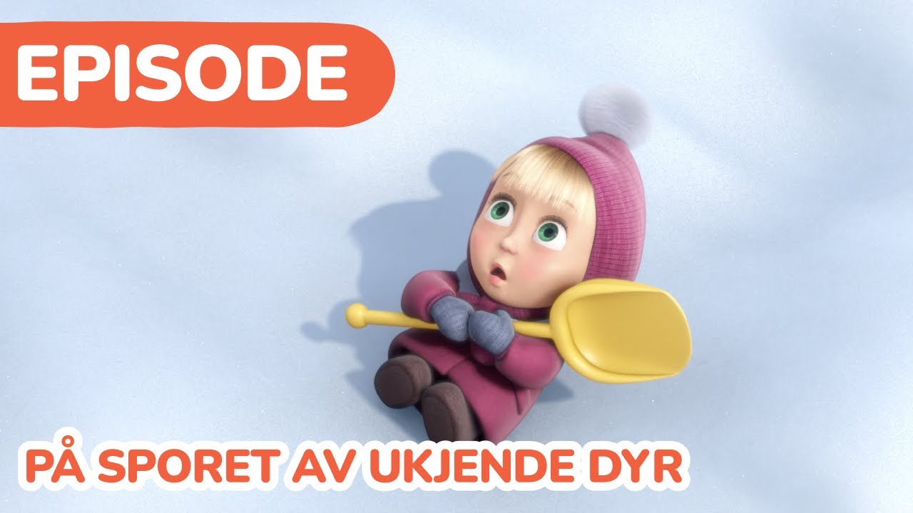 Masha og Mishka 🌨️ 🐾 På sporet av ukjende dyr ❄️ (Episode 4)