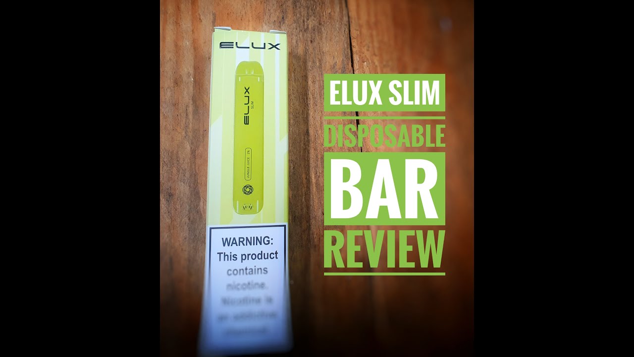 ELUX SLIM DISPOSABLE POD SYSTEM REVIEW