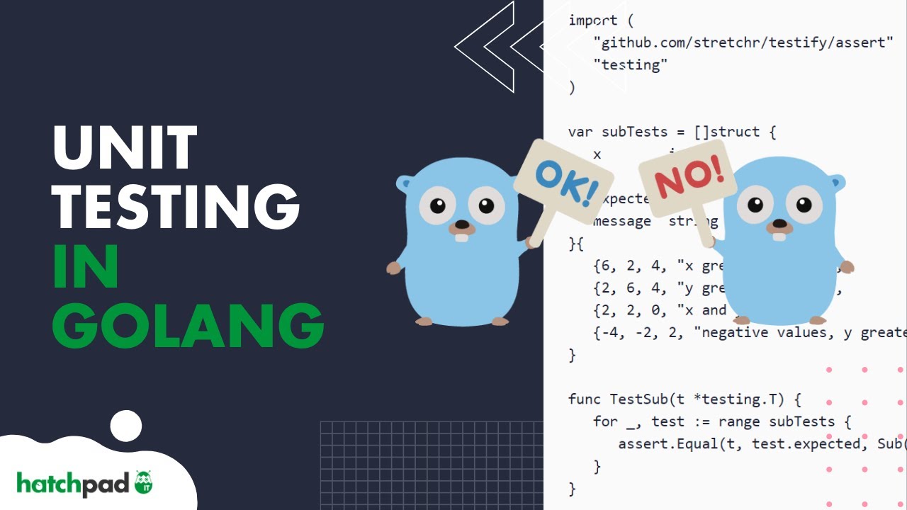 Unit Testing in Golang | hatchpad