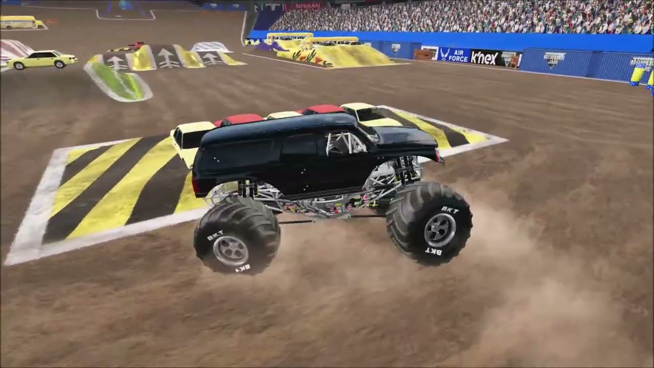 BeamNG Monster Jam Freestyle: Escalade @ Path of Destruction Nashville