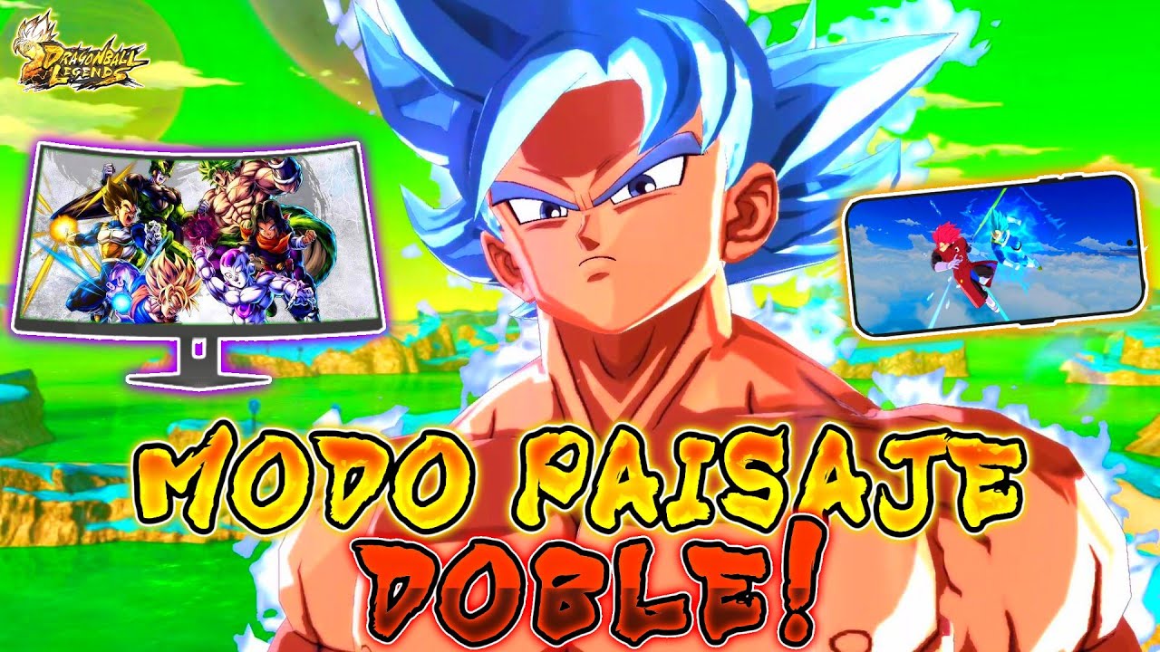 Como Jugar EN MODO COMPLETO EN TELEFONO Y PC AL MISMO TIEMPO DRAGON BALL LEGENDS