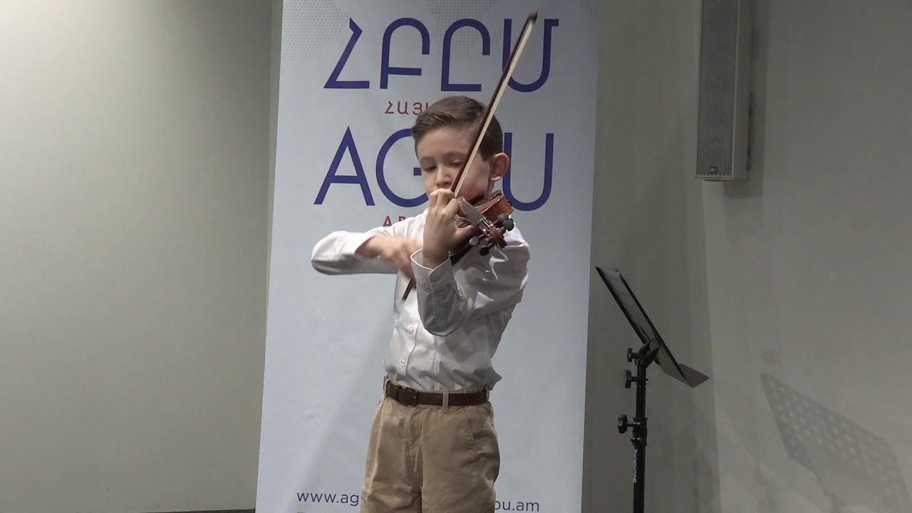 Fritz Kreisler - Prelude and allegro by Davit Babayan (9 years)