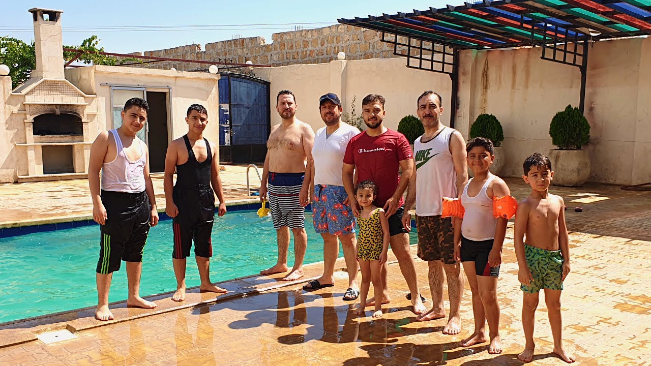 أجواء مزارع حلب🏊‍♂️🌴||سوريا2022