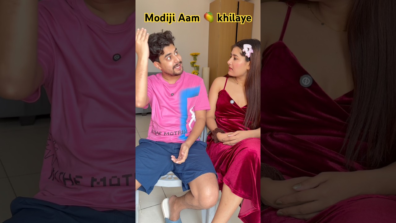Modi ji Aam Khilayenge hame 😜😝 #modiji #bjpgovernment #bjp