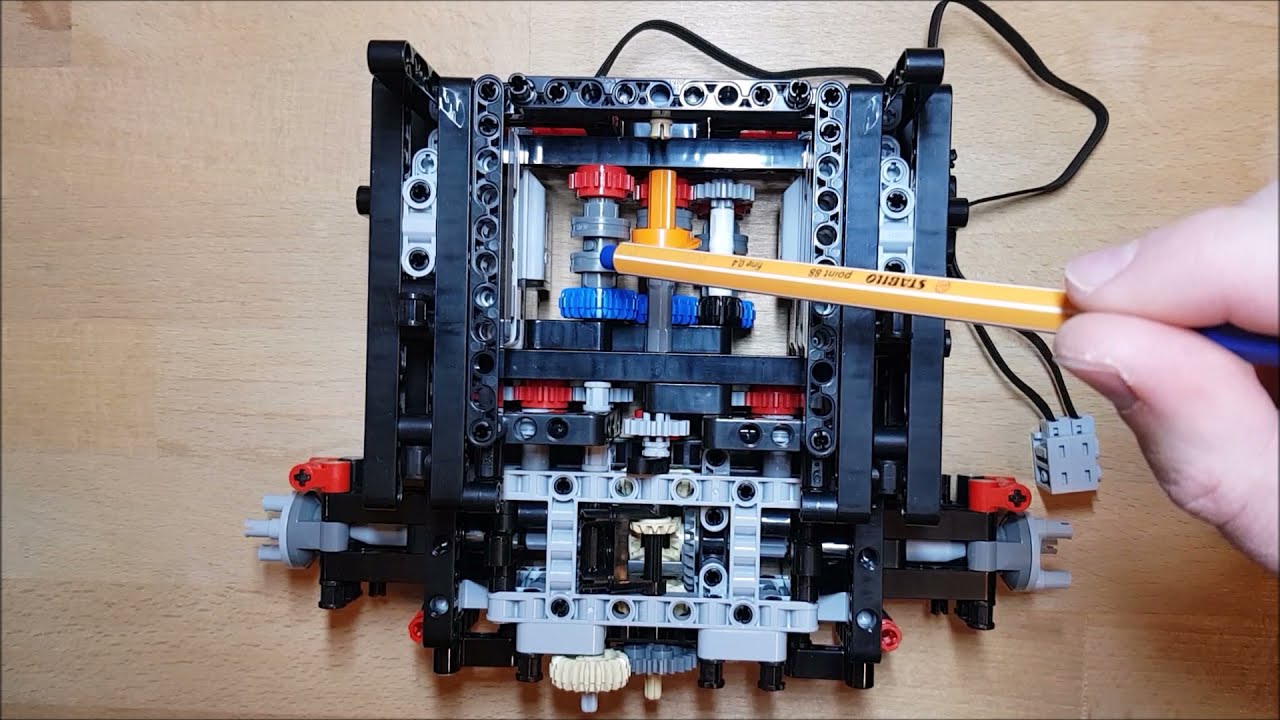 Gearbox of CADA Supercar C61042w explained