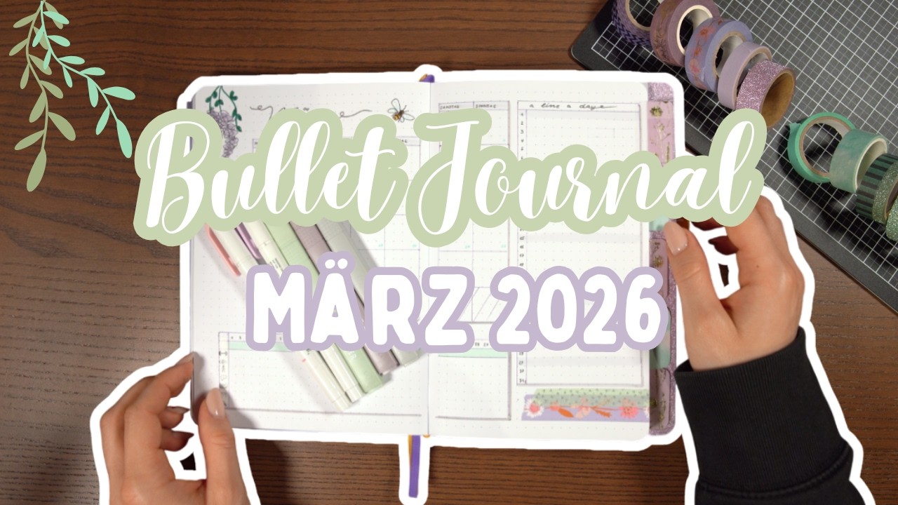 Bridgerton meets Fehler im Bujo 🙄🫅🏼 | BULLET JOURNAL SETUP MÄRZ 2026 | Deutsch