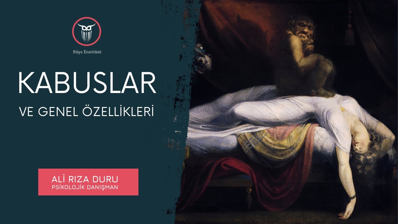 Psikolojide Kabuslar ve Genel Özellikleri | Ali Rıza Duru #psikoloji #kabus #rüya