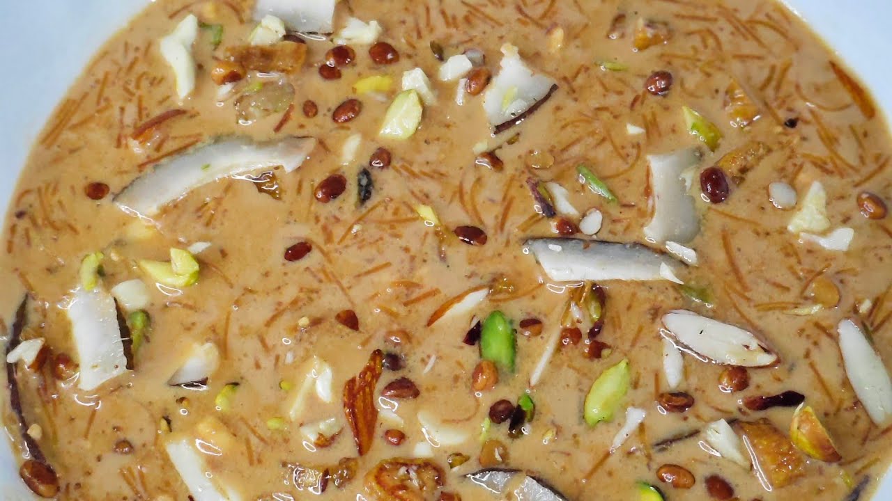 बनाए ईद स्पेशल स्वीट डिश शीर खुरमा जो बहुत टेस्टी बनती है l Eid Special Sheer khurma sweet dessert 😋