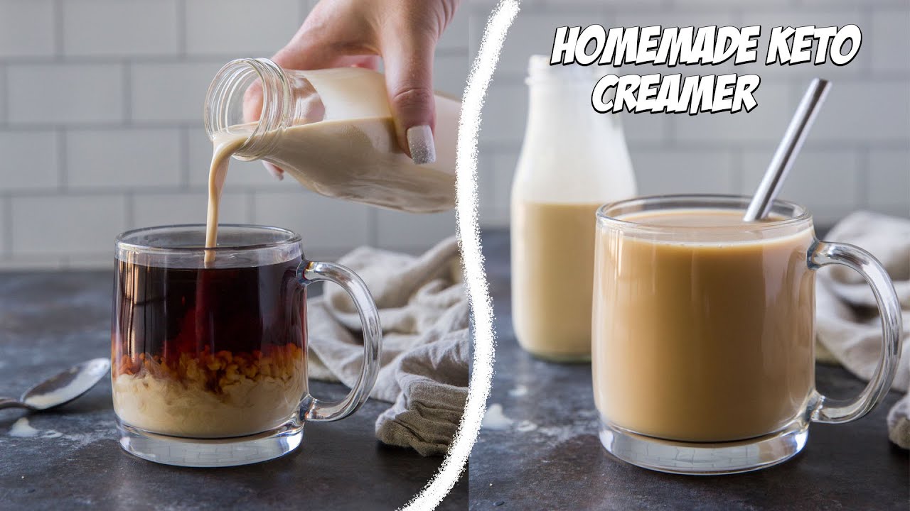 How to Make Homemade Keto Creamer | No Artificial Sweeteners