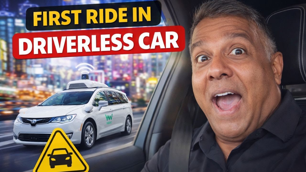 Exploring the Future: My First Ride in a Driverless Car by Waymo | NYC DESI एनवाईसी देसी