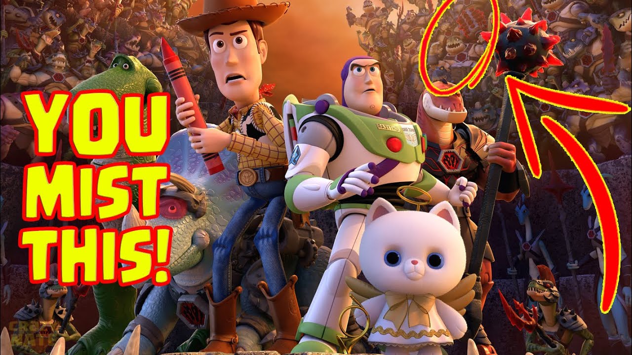 Toy Story That Time Forgot Easter Eggs