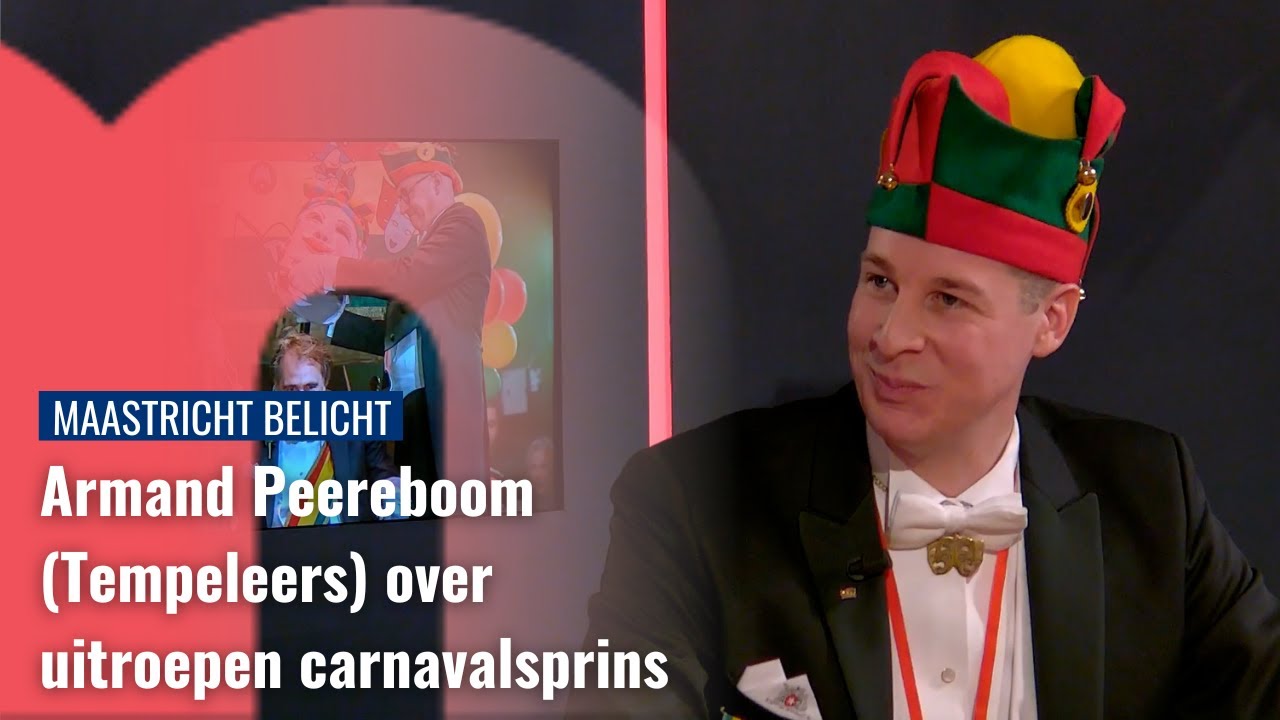 Armand Peereboom Tempeleers over uitroepen carnavalsprins