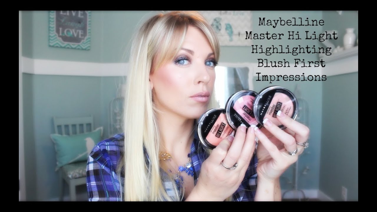 ❤ Maybelline MASTER HI-LIGHT Hi-Lighting Blush First Impressions ❤