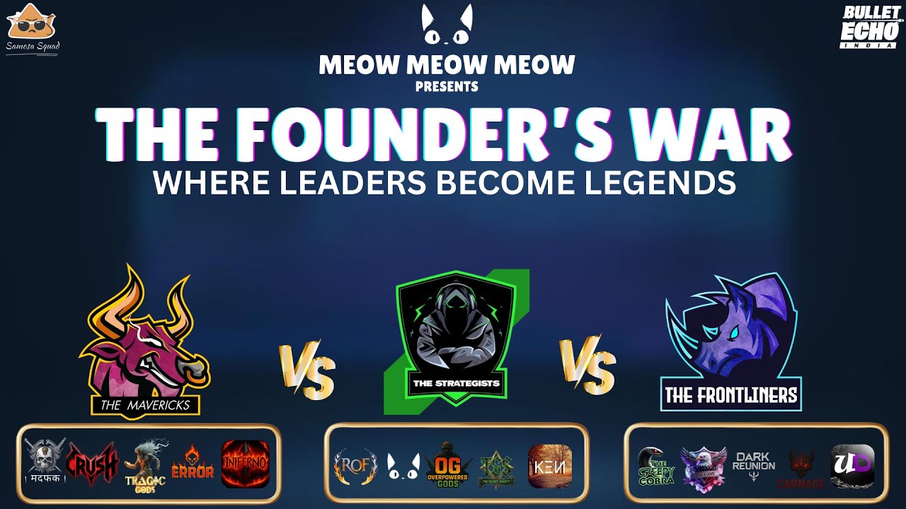 THE FOUNDER&rsquo;S WAR &mdash; WHERE LEADERS BECOME LEGENDS - BULLET ECHO INDIA