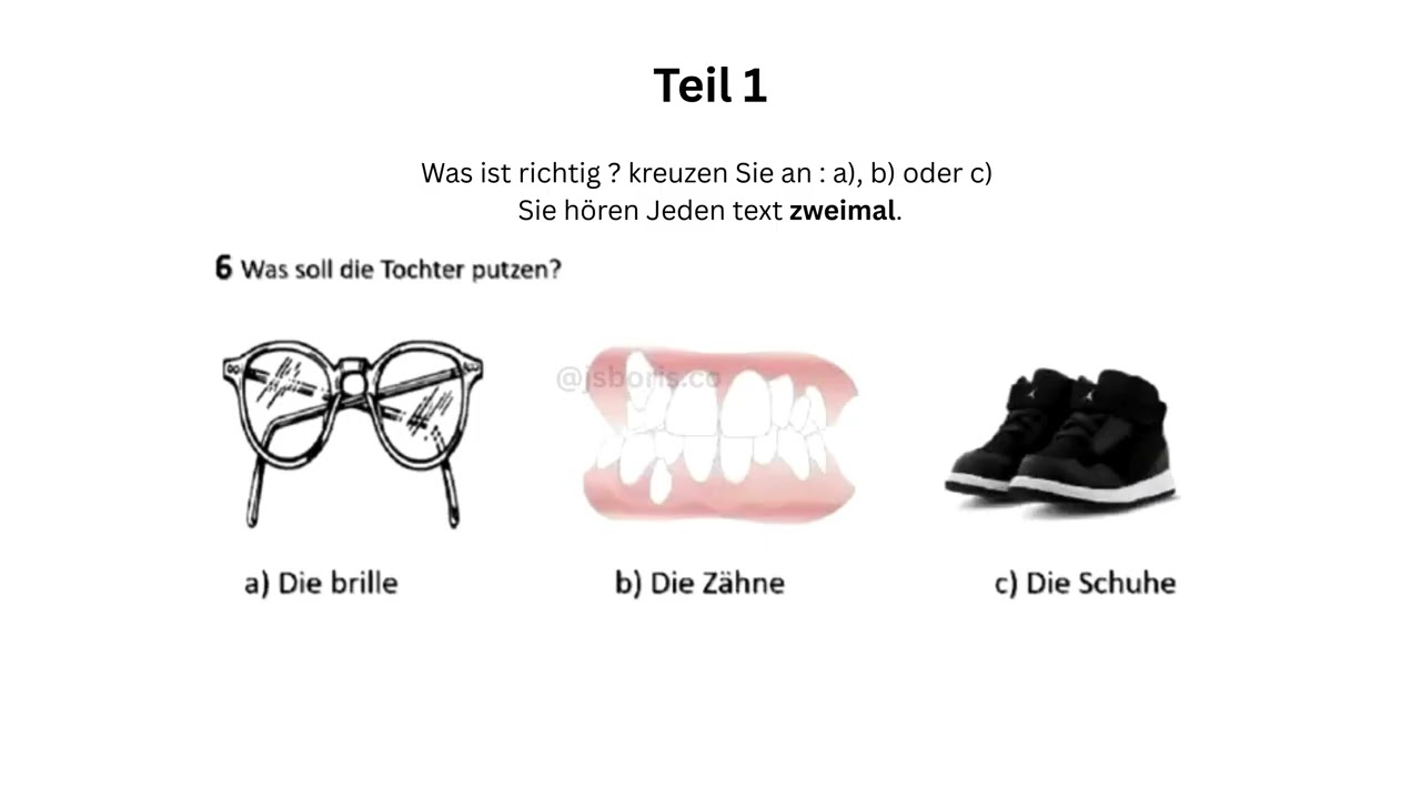 Goethe A1 Hören Modelltest 4 | Latest New Pattern | #GoetheA1 #GermanExam #Prüfungsvorbereitung
