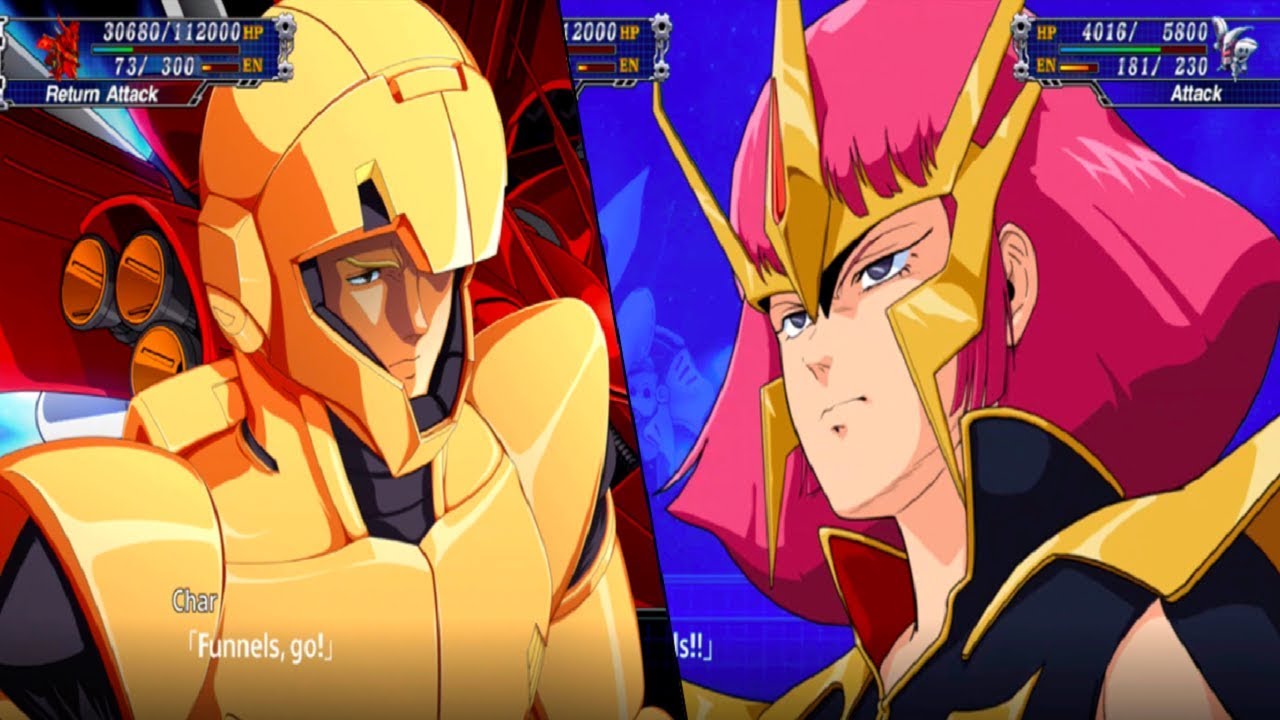 Super Robot Wars T (EN) - Char's Counterattack Final Fight (Stage 44 Haman)