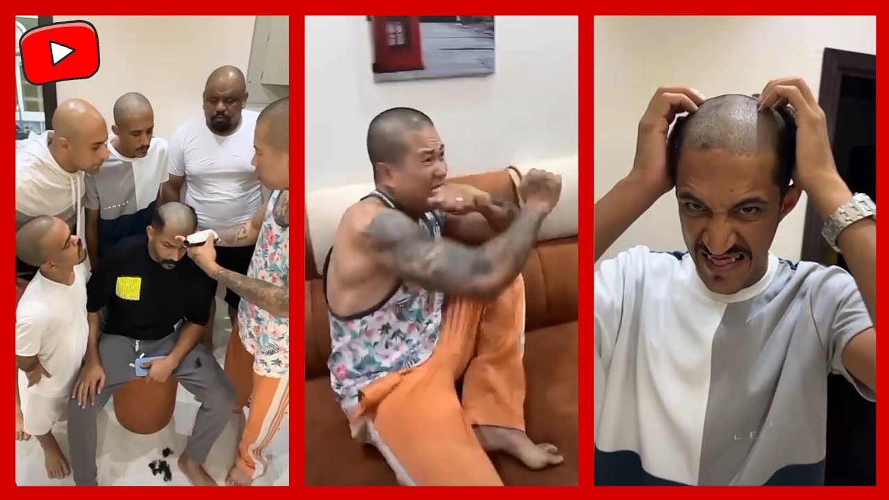 مقلب حلاقه الشعر في بندر و خاليه وجلدوا بن عمي اقوى مقلب تشوفه 🤣🤣 \ سنابات بوشنب