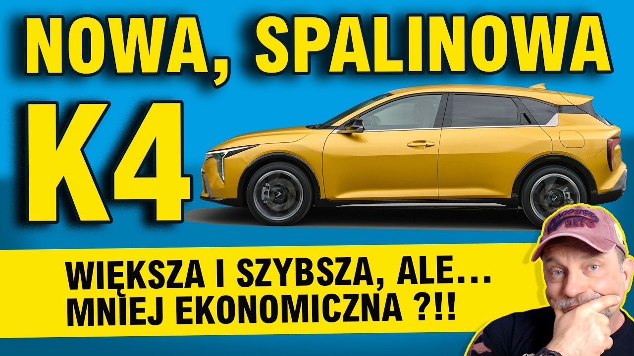 Oglądam nową Kię K4. Zmiany w silnikach. Jest większa, szybsza i będzie więcej palić!