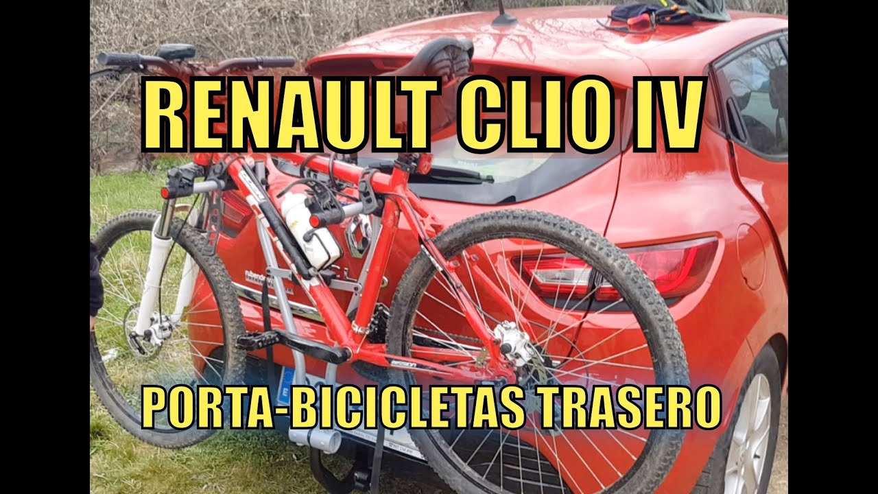 PORTABICICLETAS RENAULT CLIO Cómo instalar portabicicletas seguro!!! #Clio #ClioIV #RenaultClio