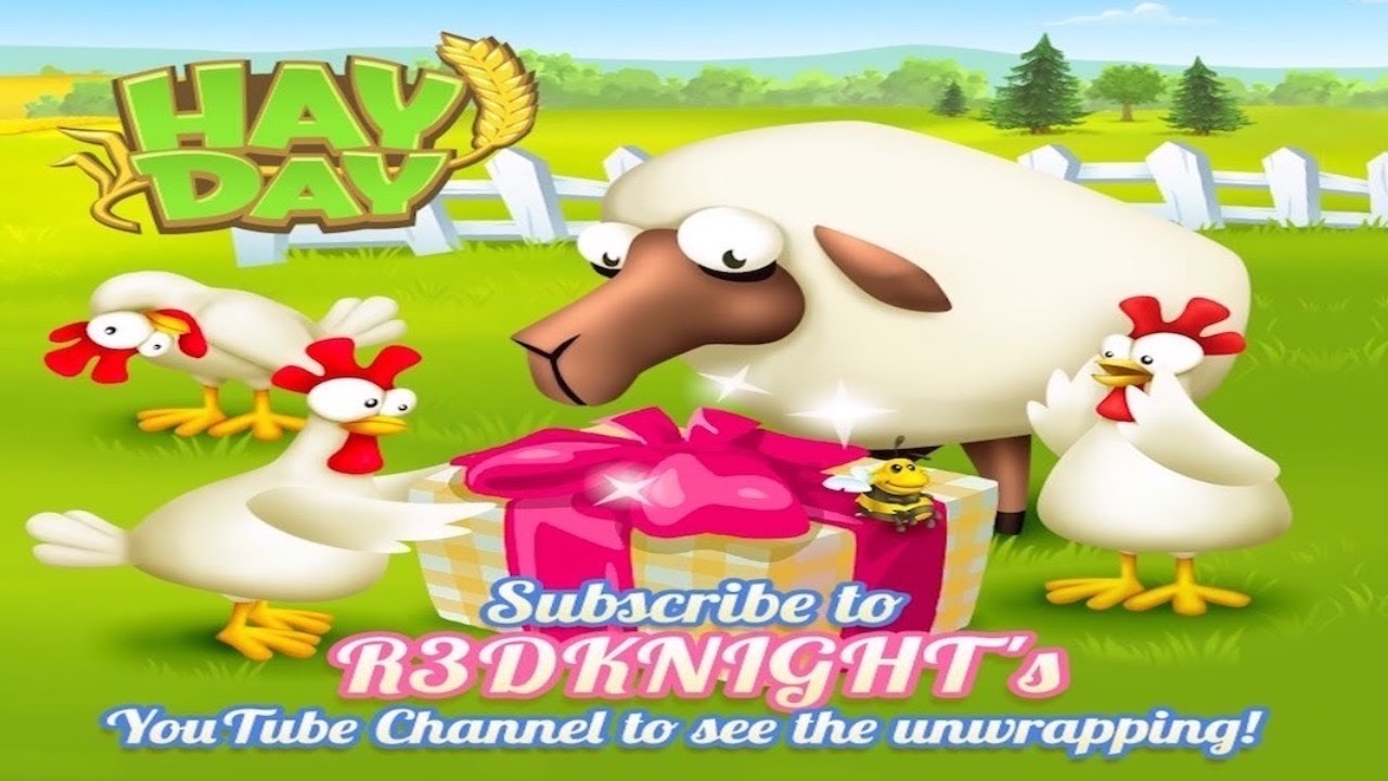 Hay Day - Unwrapping a Supercell Box.