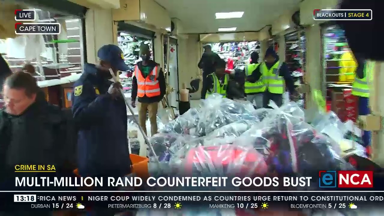 Crime In SA | Multi-million rand counterfeit goods bust