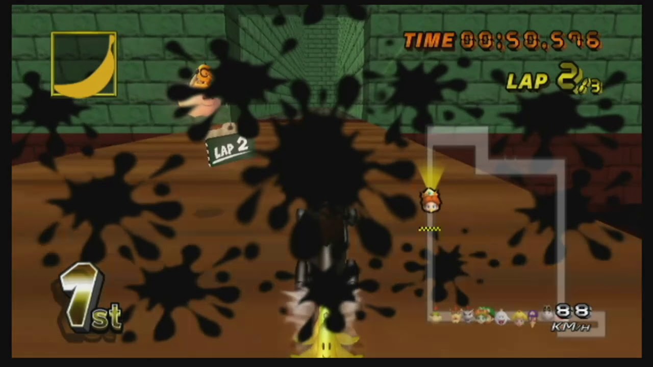 [MKWii] GK2 Bowser's Castle [Blast From The Past]