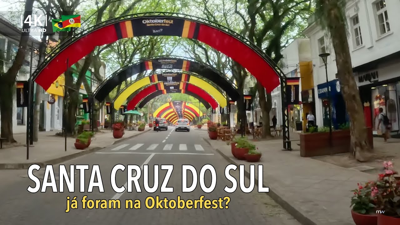 Santa Cruz do Sul - Rio Grande do Sul, a cidade com a Oktoberfest mais famosa do RS