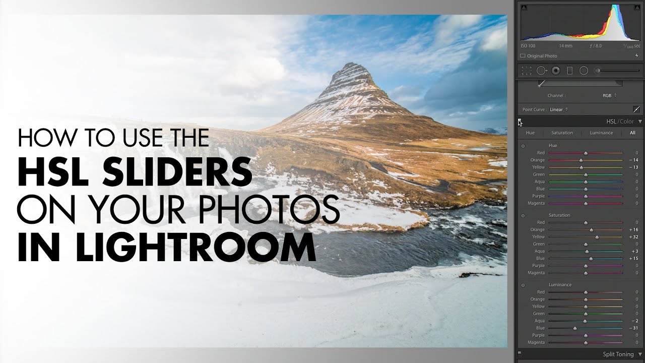 How to Use the HSL Sliders on Your Photos in Lightroom