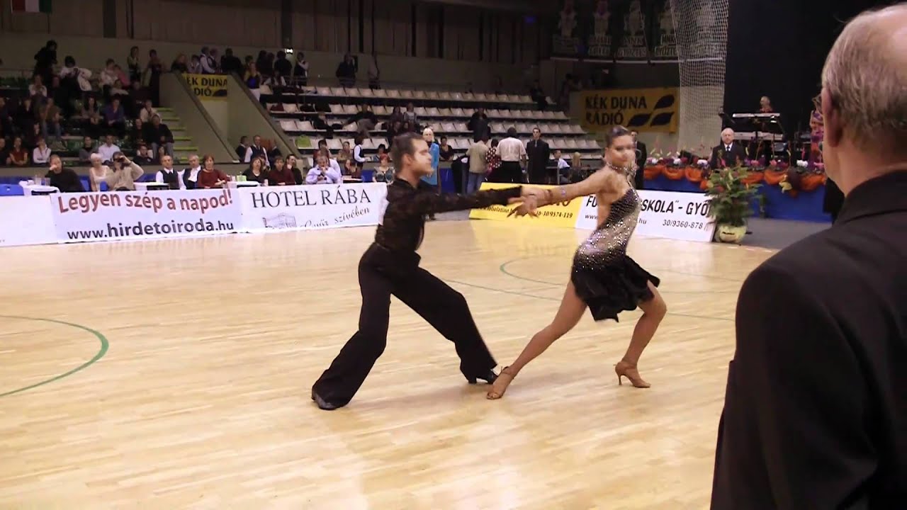 IDSF Gyor OPEN 2010 - Final - Rumba solo -Vas Zsolt & Szögi Szilvia