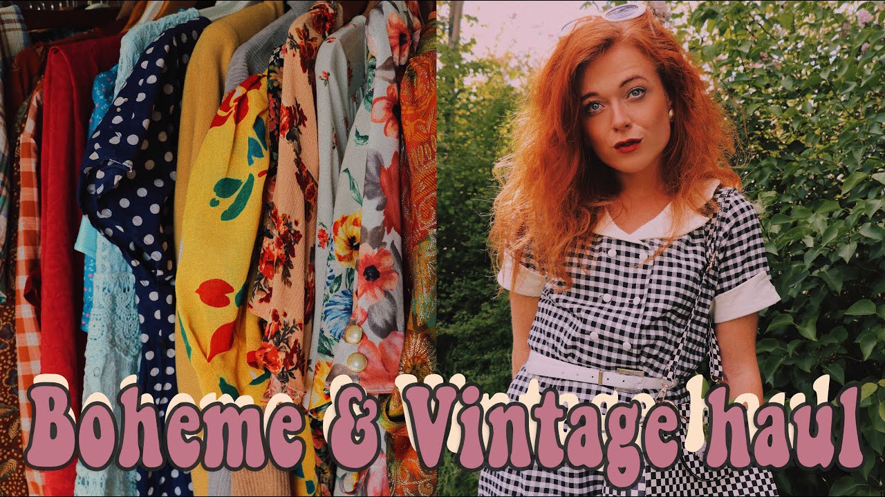 Boheme & Vintage Clothing Haul