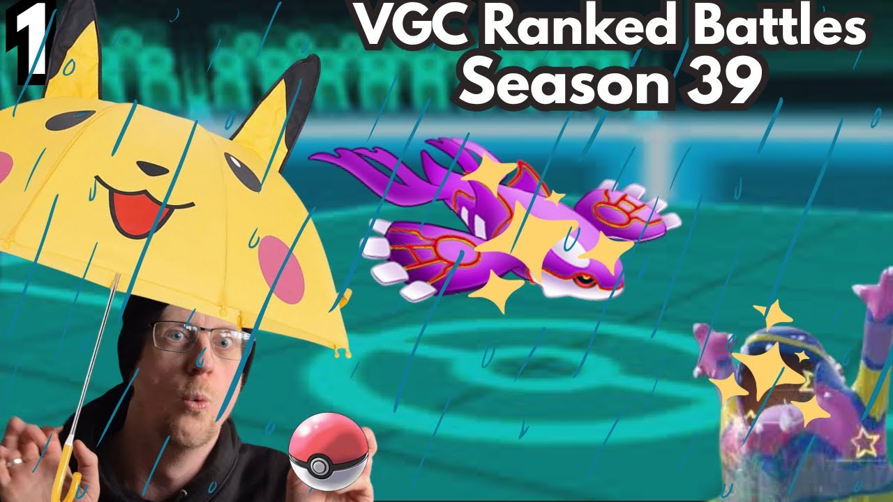 Kyogre brings the rain and Muk Punches hard! Pokémon Ranked VGC Battles | Road to Ranked | Season 39