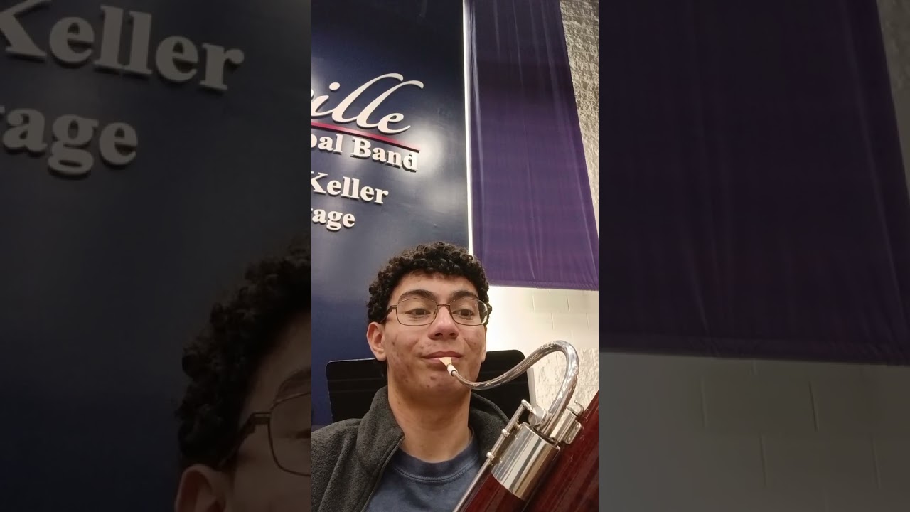 POV You're my music during orchestra rehearsal