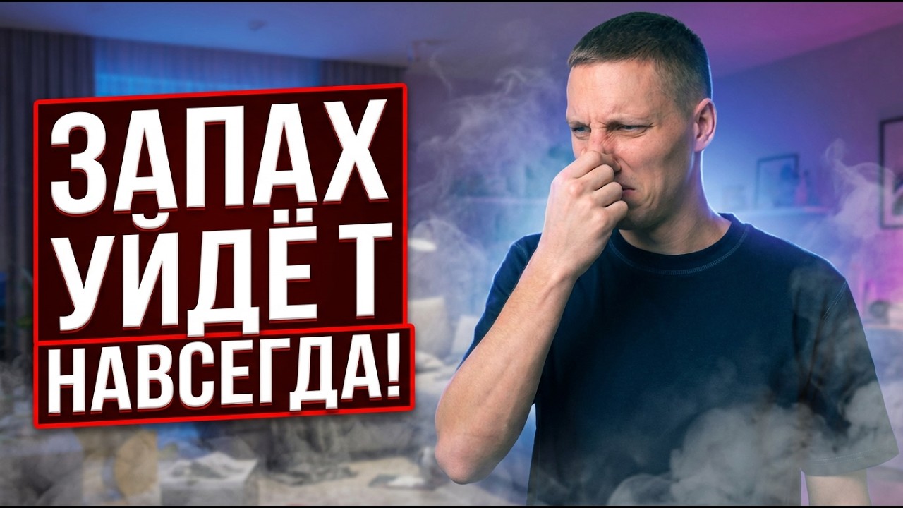 КАК убрать запах ТАБАКА в квартире за 1 день? ЛУЧШИЕ советы от эксперта и что точно НЕ СТОИТ делать!