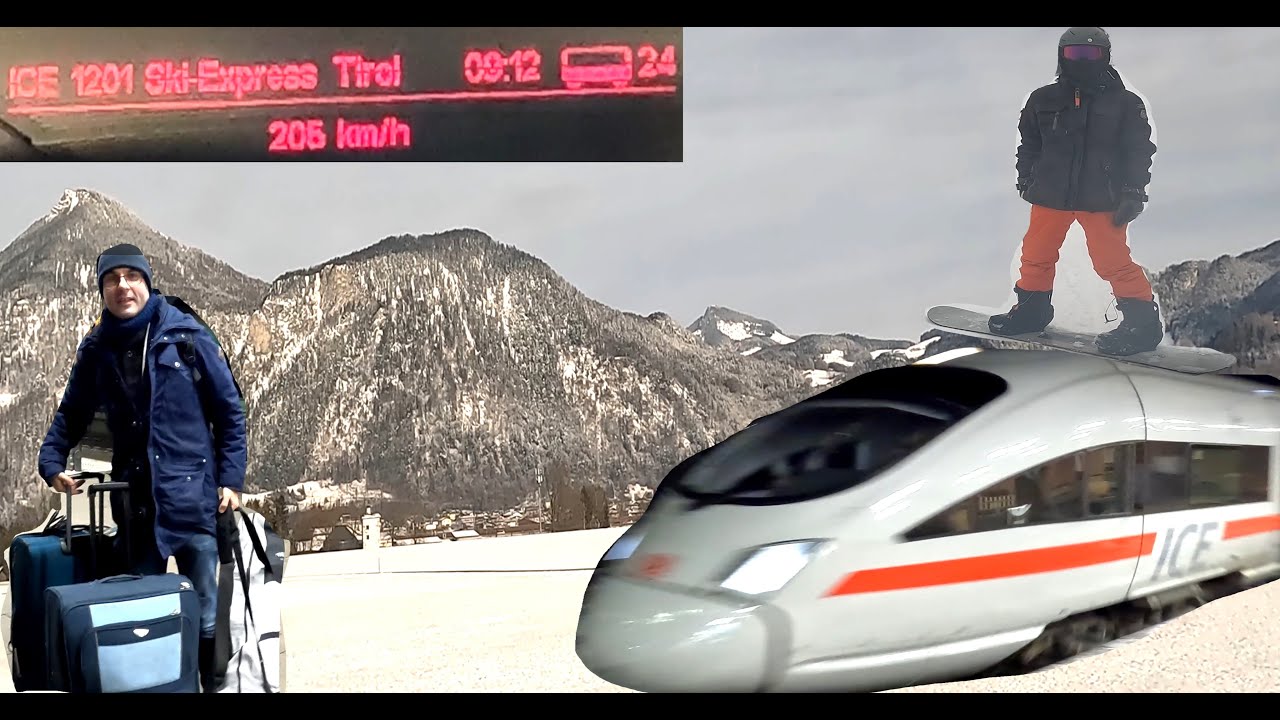 ICE Ski Express nach Tirol kann man in den Winterurlaub mit dem Zug fahren ?
