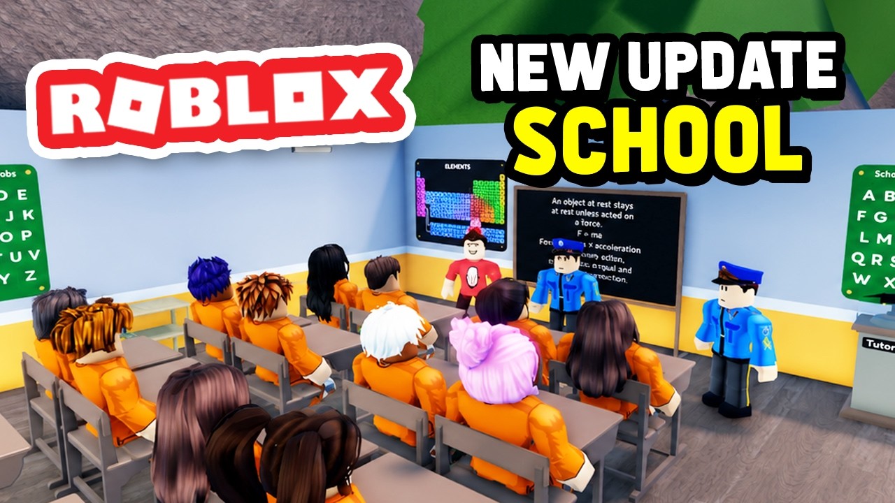 НОВОЕ ОБНОВЛЕНИЕ ШКОЛЫ в Roblox My Prison