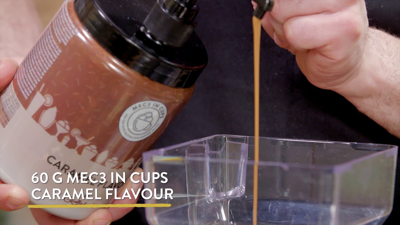 Iced Caramel Macchiato by MEC3 IN CUPS