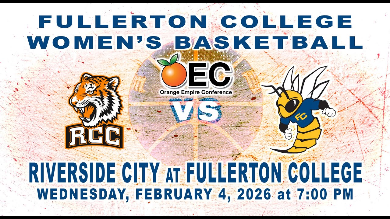 2025-26 Fullerton College Women's Basketball: The Hornets vs. Riverside City College