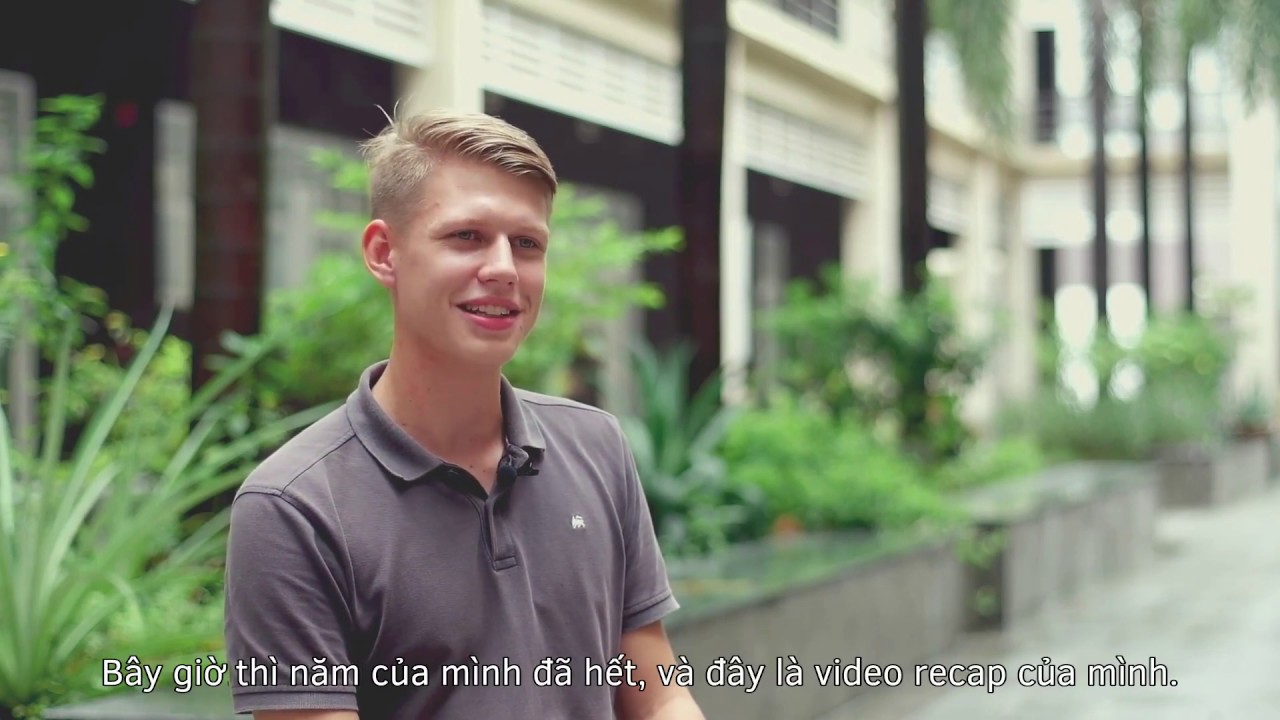 Nikita - German Volunteer sharing his one year at VGU