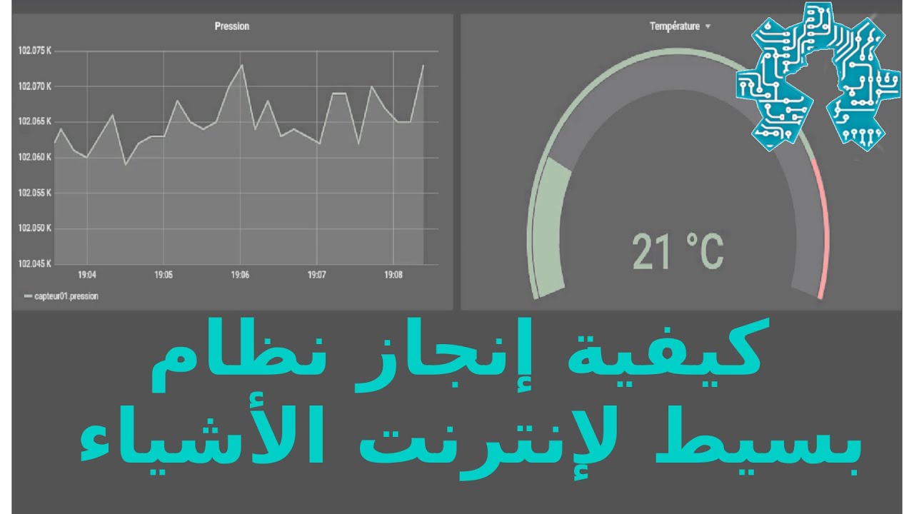 كيفية إنجاز نظام بسيط لإنترنت الأشياء
